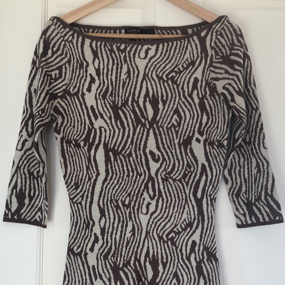 Zebra Knit minidress - Picture 2 of 3